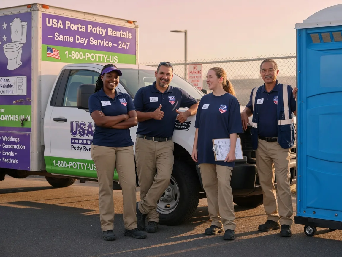 Porta Potty Rental company in China, TX